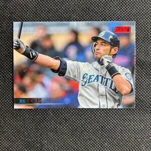2021 Topps Stadium Club Ichiro Red Foil Parallel Card Seattle Mariners